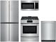 Frigidaire® 4 Piece Stainless Steel Kitchen Package-0
