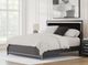 Signature Design by Ashley® Birmonton Black King Upholstered Platform Bed-1