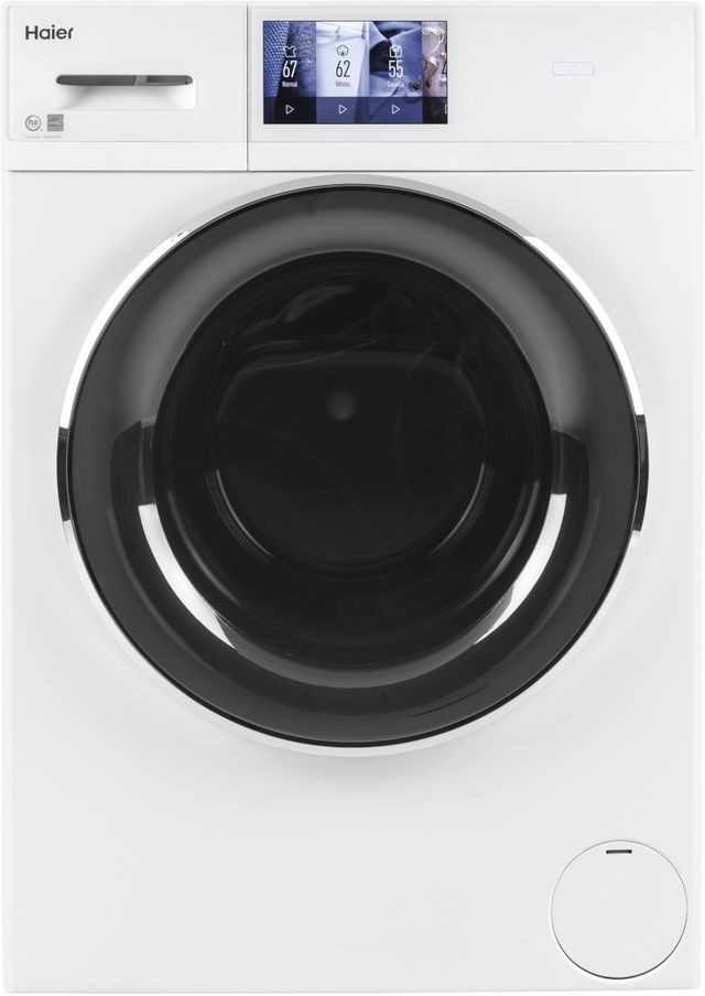 Haier 2.4 Cu. Ft. White Front Load Washer-0