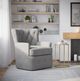Jofran Inc. Bryson Ash Swivel Accent Chair-1