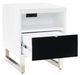 Signature Design by Ashley® Gardoni Black/White Chairside End Table-3