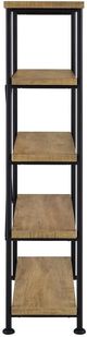 Coaster® Analiese Mango 4-shelf Bookshelf-4