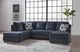 Signature Design by Ashley® Albar Place 2-Piece Cobalt Left-Arm Facing Sectional and Chaise-2
