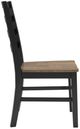 Signature Design by Ashley® Wildenauer Black/Brown Dining Side Chair-2