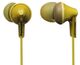 Panasonic® ErgoFit Yellow In-Ear Earbud Headphones-0