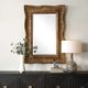 Uttermost® Emerson Antique Gold Scalloped  Mirror-1