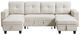 Homelegance® Robinson 4-Piece Beige U-Shape Sectional and Chaise-2