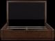 Signature Design by Ashley® Dilenno Dark Brown California King Upholstered Panel Bed-1