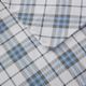Olliix by True North by Sleep Philosophy Cozy Flannel Blue Plaid California King Cotton Printed Sheet Set-2