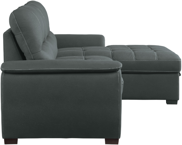 Homelegance® Andes 2-Piece Gray Sectional-2