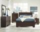 Coaster® Kauffman Dark Cocoa Queen Right Drawers-2