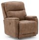 Best® Home Furnishings Customizable Derek Power Tilt Headrest Swivel Glider Recliner-1