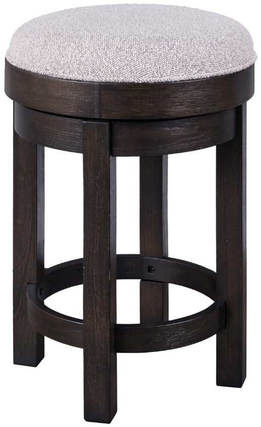 Liberty Furniture Weston Peppercorn/Taupe Swivel Console Stool-0
