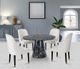 Meridian Furniture Omni Black Faux Marble Dining Table-4