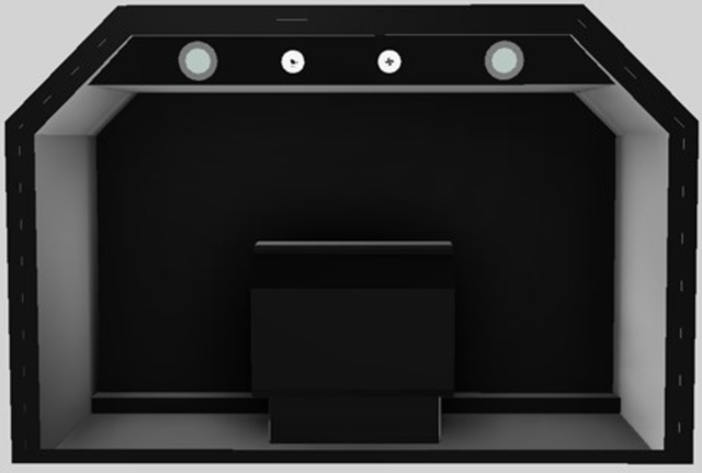 Vent-A-Hood® Designer Series 36" Black Wall Mounted Range Hood-3