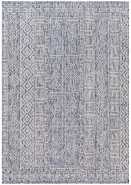 Surya Eagean Navy/Taupe 4'x6' Area Rug-0