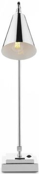 Currey & Company Symmetry Polished Nickel Double Desk Lamp-3