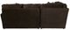 Jackson Furniture Mammoth 2-Piece Chocolate Right Side Facing L-Shape Sectional-2
