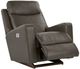 La-Z-Boy® Emmons Pewter Leather Power Rocking Recliner with Headrest and Lumbar-4