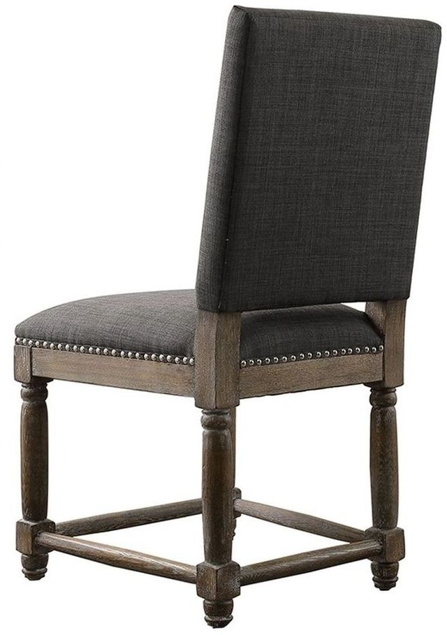 Olliix by Madison Park Grey Cirque Dining Chair (Set of 2)-1