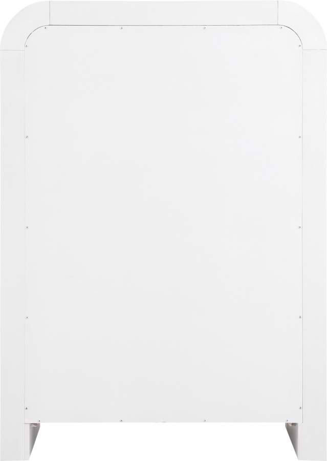 Meridian Furniture Artisto White Chest-2