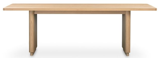 Moe's Home Collection Round Off Oak 104" Dining Table-1