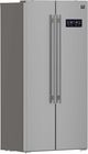 FORNO® Salerno 33" 15.6 Cu. Ft. Fingerprint Resistant Stainless Steel Counter Depth Side-by-Side Refrigerator-1