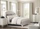 American Drew® Harmony Carlyn Eggshell California King Upholstered Panel Bed-1