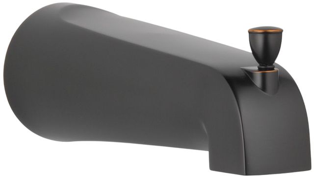 Delta Foundations® Oil Rubbed Bronze Pull-Up Diverter Tub Spout-0