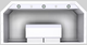 Vent-A-Hood® Designer Series 48" White Wall Mounted Range Hood-4