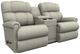 La-Z-Boy® Pinnacle Antique Manual Wall Reclining Loveseat with Console-0