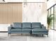Furniture of America® Stordal Blue Sectional with Right Chaise-2