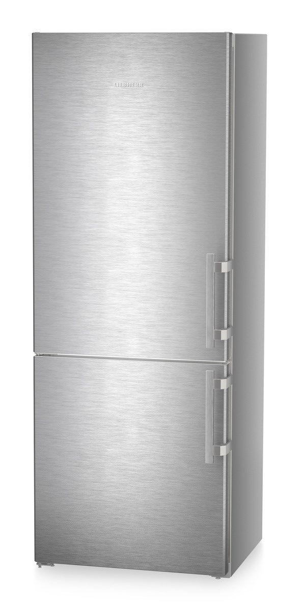 Liebherr 30" 16.8 Cu. Ft. SmartSteel Counter Depth Bottom Freezer Refrigerator-2
