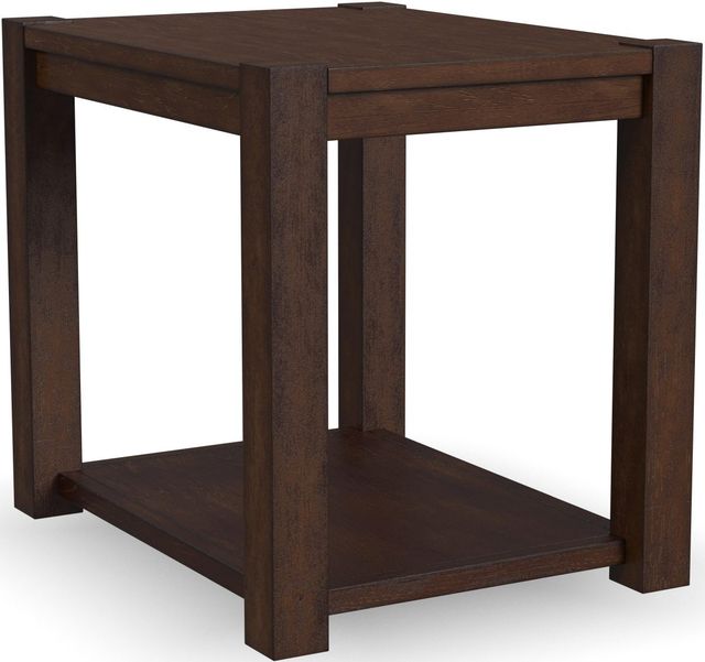 Flexsteel® Boulder Brown End Table-0