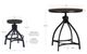 Powell® Haywood 5-Piece Black/Gray Round Bar Table Set-2