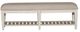 Liberty Furniture Heartland Antique White/Gray Bed Bench-0