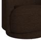 Elements International Mojave JH Chocolate Swivel Chair-3