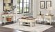 TEI Quinton Pecan End Table with Sand Base-1