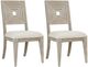 Riverside Furniture Cascade Dovetail 2-Piece Upholstered Wood Back Side Chair Set-0