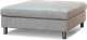 Luonto® Furniture Flex Gray Cot Size Ottoman Sleeper-0