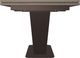 Amisco Customizable Amelia Thermo Fused Laminate Rectangular Dining Table Top with Metal Base-4