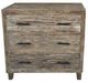 A & B Home Brophey Brown/Gray Ranch Rustic Chest-0