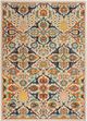 Nourison Home™ Allur Yellow Multicolor 5'x7' Style 1 Area Rug-0