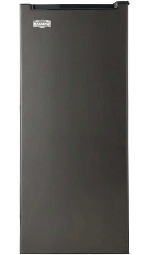 Marathon 22" 6.5 Cu. Ft. Black Steel Upright Freezer-0