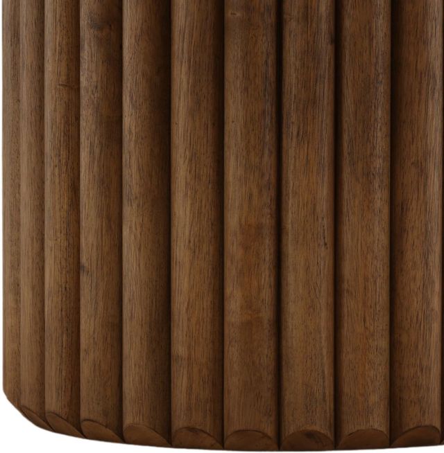 Dovetail Furniture Henley Dark Brown Round Dining Table-2