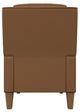 Best® Home Furnishings Customizable Pauley Leather Manual High Leg Recliner with Honey Birch Legs-3