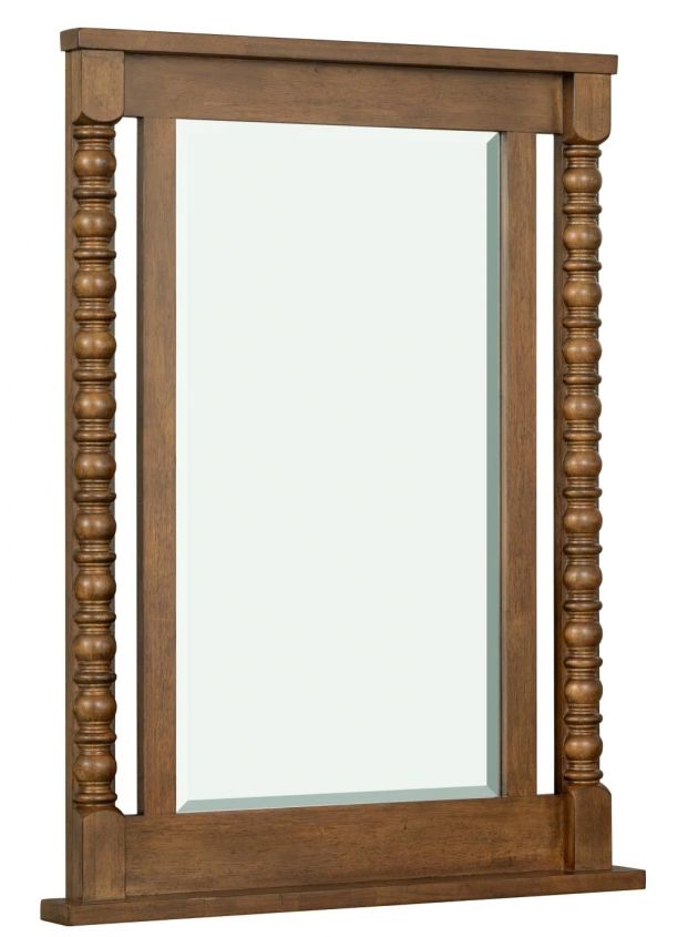 Legacy Classic Lake House Pinecone Jenny Lind Mirror-0