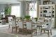 Parker House® Americana Modern 9-Piece Brown Dining Table Set with Cotton Base-1
