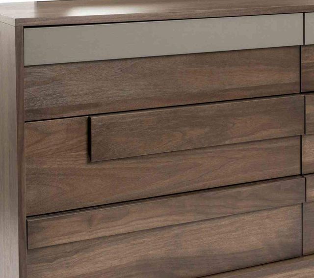 VieBois Coffee/Titanic Gray Double Dresser-1