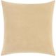 Surya Accra Khaki 22"x22" Toss Pillow with Down Insert-1